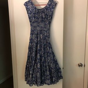 Chelsea & Theodore - long peasant dress size M